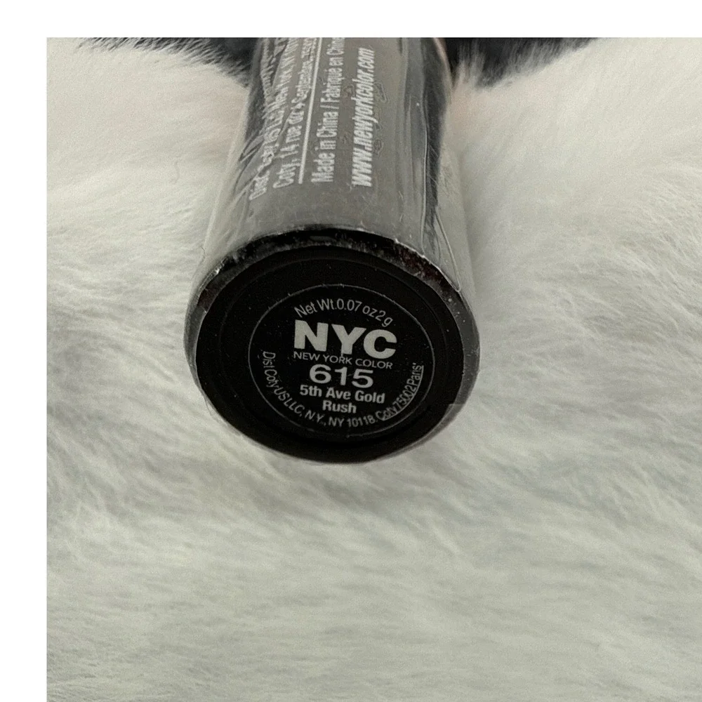 NYC City Proof 24HR Waterproof Eyeshadow Pencil 615 5th Ave Gold Rush Shimmer